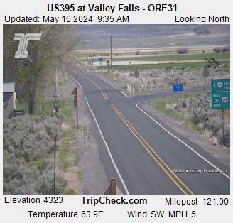 US395 at Valley Falls - ORE31